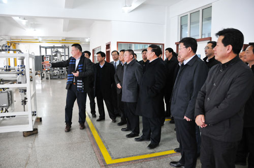 Investigatory group from Tianshui government visited Haimo