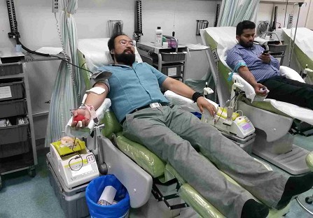 Haimo-Kuwait Team Participated in Blood Donation Campaign